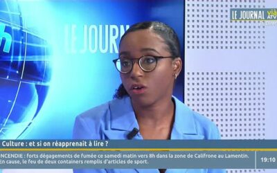 « Et si on lisait ? » invitée du journal de 19h de ViàATV