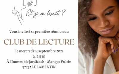 Première réunion du Club de Lecture le 14 septembre 2022